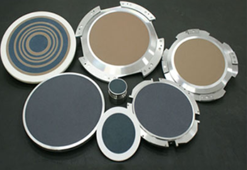 Τσοκ κενού από πορώδες αλουμίνα