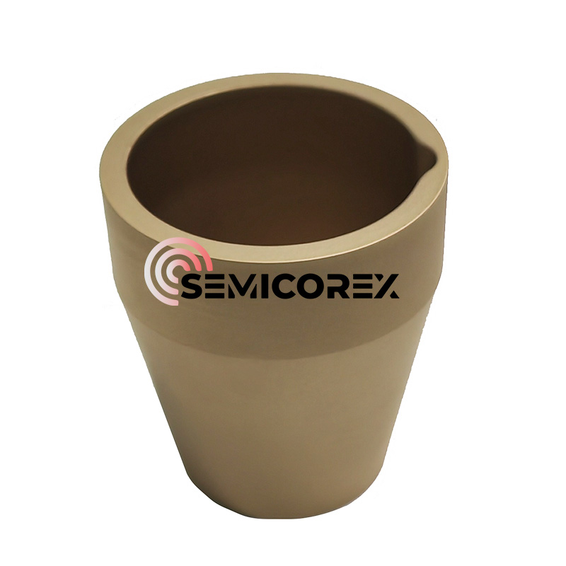 Χωνευτήριο γραφίτη με επικάλυψη TaC